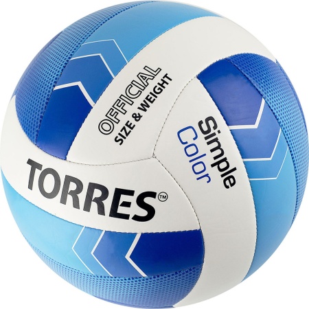 Купить Мяч волейбольный Torres Simple Color любительский р.5 в Тамбове 